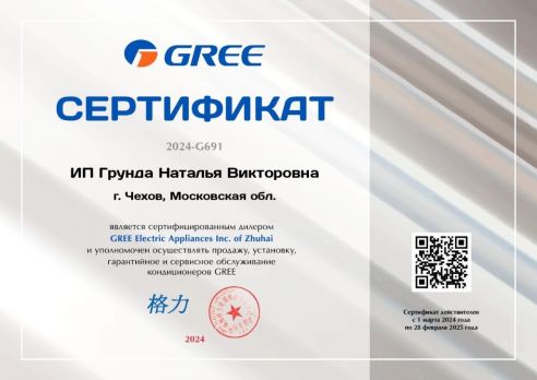 Gree GWH18AAD-K6DNA2E